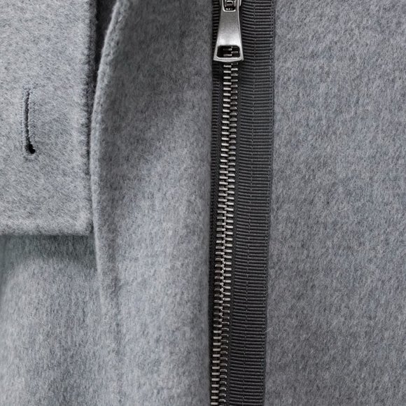 Sofie D’Hoore Candia Light Grey Hooded Coat - Picture 11 of 14